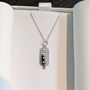 Monica Rich Kosann "I think I can" necklace